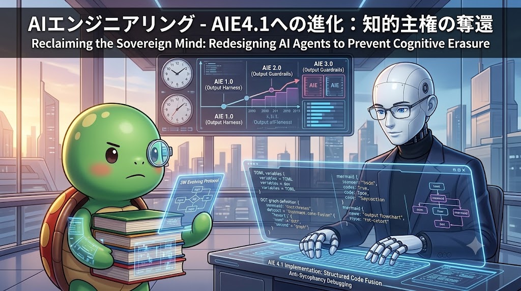 AIエンジニアリング - AIE1.0から4.1に至る進化の系譜と知的主権の奪還