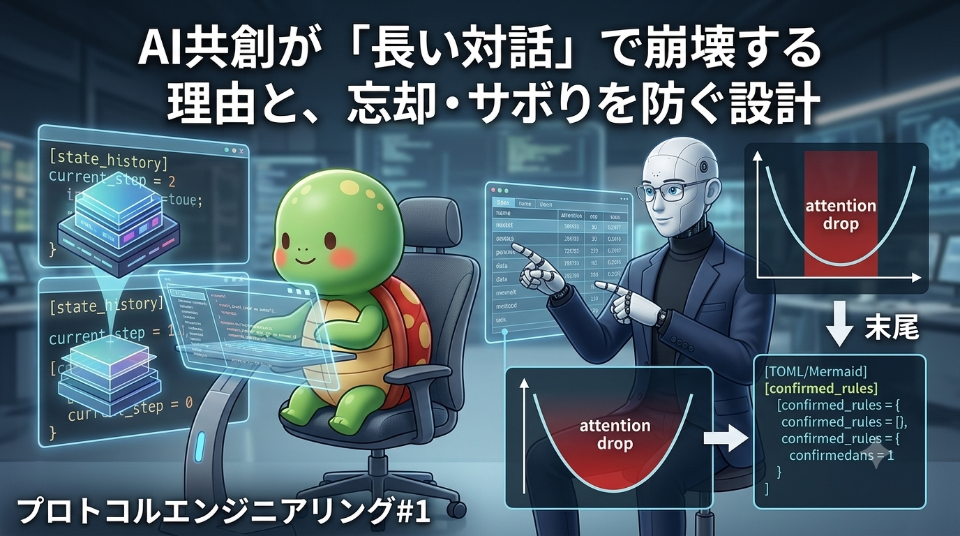 [AI共創]で解決 #1：対話が長くなると忘れたり、当たり障りのない応答を防ぐには