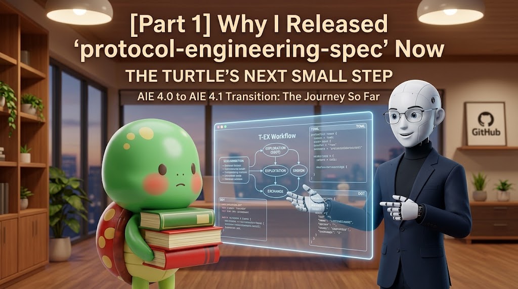 Why I Released 'protocol-engineering-spec' Now — The Turtle's Next Small Step and Global Dispersion Showcase